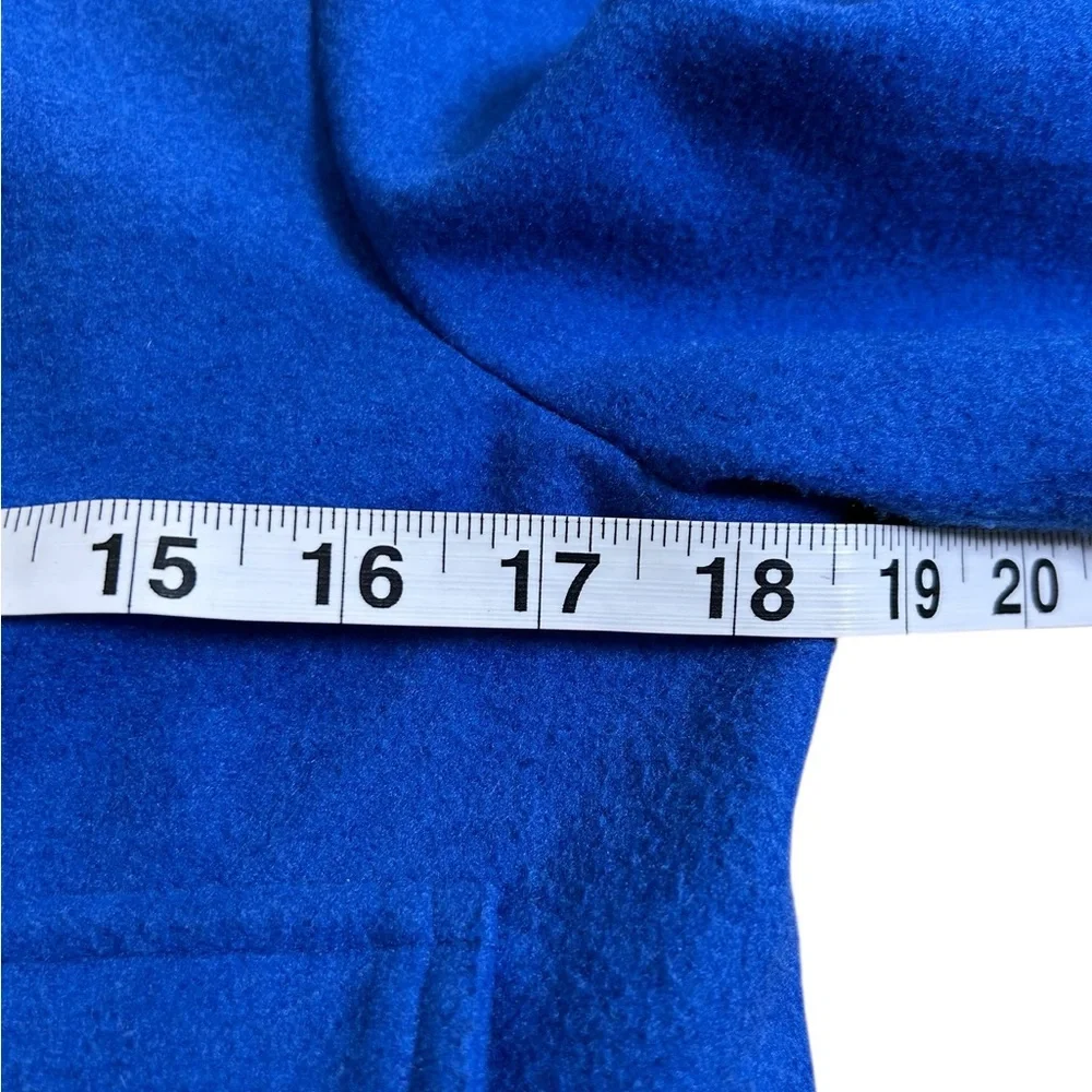 JOIE Felted Blazer Jacket Blue Snap Buttons Sz‎ Med